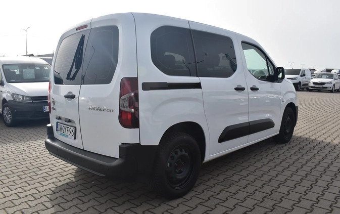 Toyota Proace City Verso cena 76100 przebieg: 89654, rok produkcji 2020 z Siemianowice Śląskie małe 704